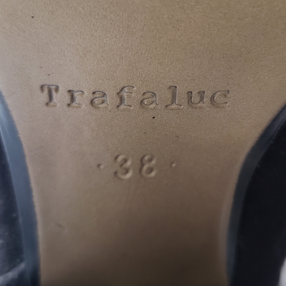 Platform Trafaluc heeled suede booties - Picture 5 of 6